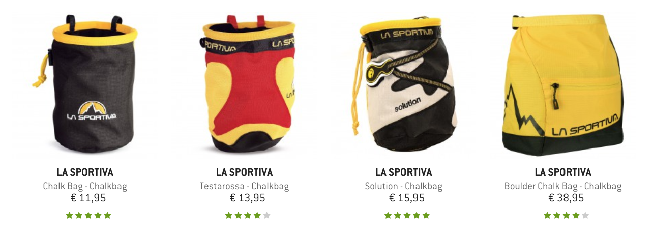 Chalkbags von La Sportiva